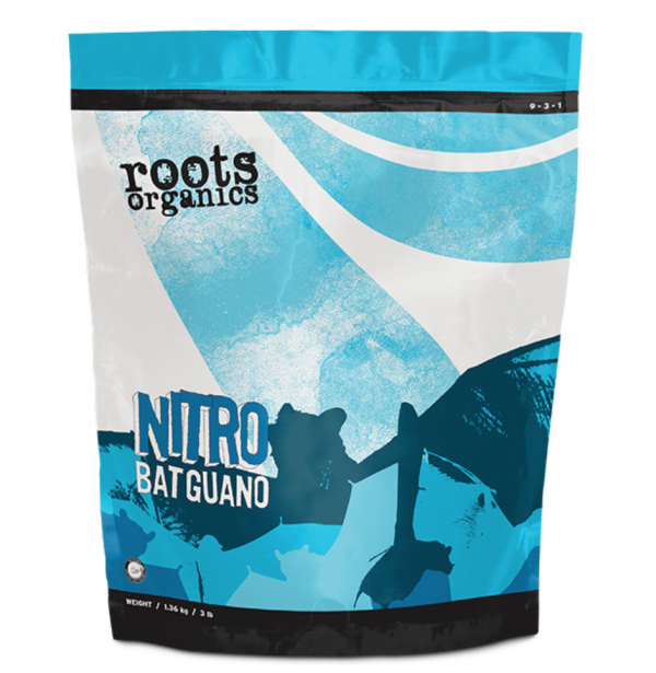 Roots Organics Nitro Bat Guano, 3 lbs