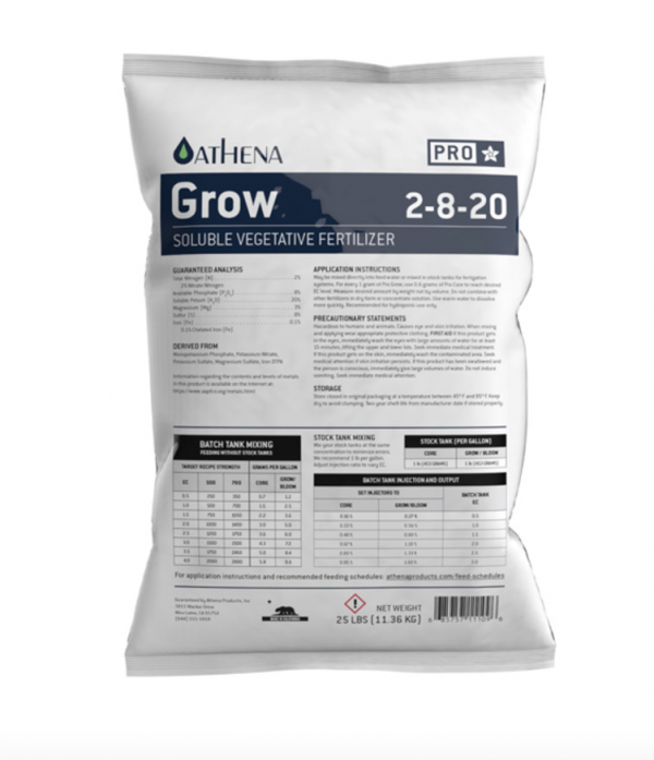 Athena Pro Grow 25lb